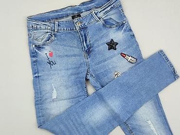bluza prl: Spodnie jeansowe, 15 lat, 170, stan - Idealny — 1