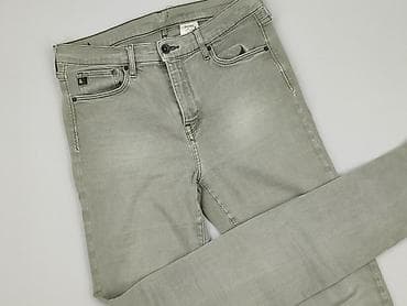 hm top w paski: H&M, Jeansy damskie, rozmiar L — 1