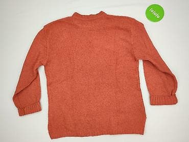 bordowy sweter: Sweter damski, rozmiar M — 3
