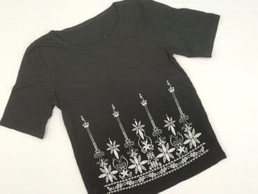 czarne t shirty basic: T-shirt damski, rozmiar M — 1