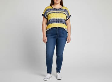 bluzki dla starszych pań po 70 allegro: Women`s T-shirt, size 7XL — 1