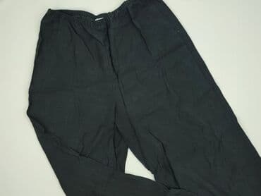 spodnie dresowe dynamic: Spodnie materiałowe damskie, L — 1