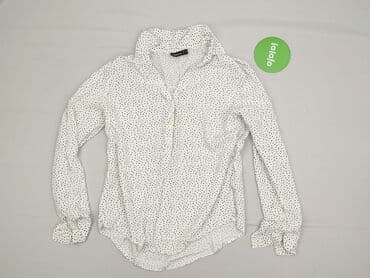 reserved top z piorami: Janina, Koszula damska, M — 2