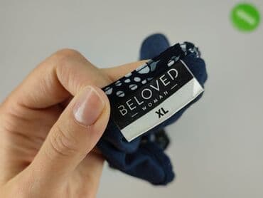 granatowe bluzki: Beloved, T-shirt damski, rozmiar XL — 4