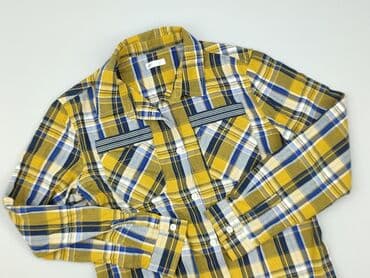 emo koszulka: Shirt 12 years, condition - Perfect, pattern - Cell, color - Yellow — 1