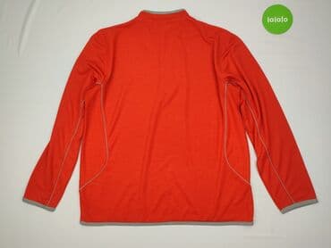 bluzy z pluszu: Bluza sportowa LH – unisex - Kolor: intensywna czerwień z szarymi — 3