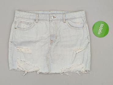 jeansy cropped: H&M Divided, Spódnica damska, rozmiar L — 2