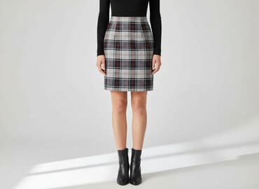 szkocka spódnice w kratę: Spódnica damska, rozmiar S — 1