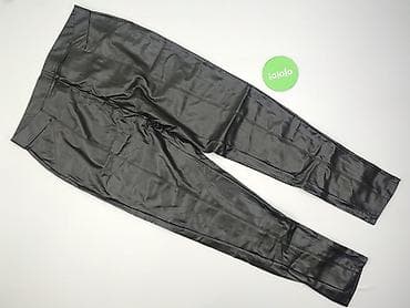 modny second hand online: Legginsy Ze skóry ekologicznej damskie, rozmiar L — 2