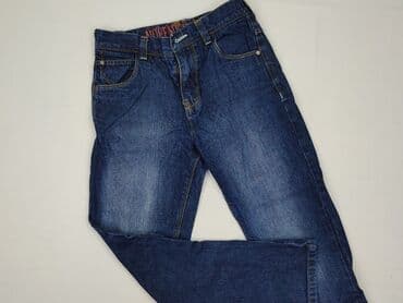 Jeansowe: Spodnie jeansowe, Next, 12 lat, 146/152, stan - Bardzo dobry