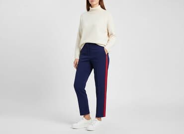 hm spodnie zimowe: H&M L.O.G.G., Spodnie materiałowe damskie, rozmiar XL — 7