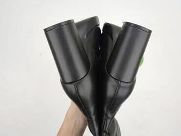 obuwia lakierowane kozaki ccc: Kozaki damskie, 38 — 8