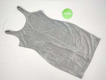 srebrna sukienka na wesele: Sukienka damska, XL — 3