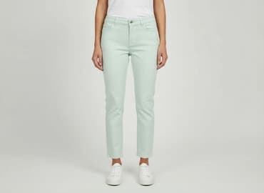 zielone jeansy damskie: 2nd Day, Jeansy damskie, rozmiar S — 8