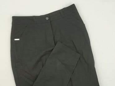 czarne jeansy lee damskie: Material trousers for women, size M (EU 38) — 1