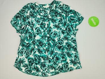 bluzki blekitna: Bluzka damska, rozmiar 5XL — 2