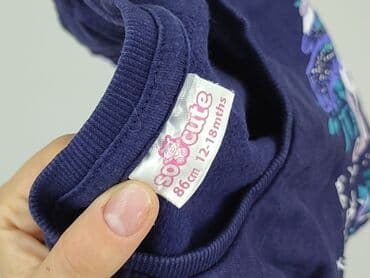 sukienka dla 6 latki: Sweatshirt, So cute, 12-18 months, condition - Very good — 4