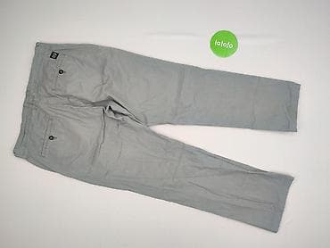 czarne cargo pull and bear: Chino, Chinosy dla mężczyzn, rozmiar L — 3