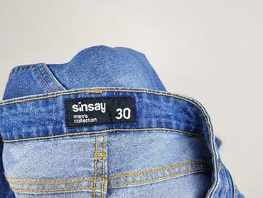 sinsay plus size spodnie: Sinsay, Jeansy dla mężczyzn, rozmiar M — 4