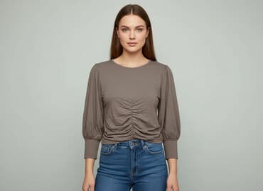 bluzki damskie dopasowane: Bluzka damska, rozmiar S — 6