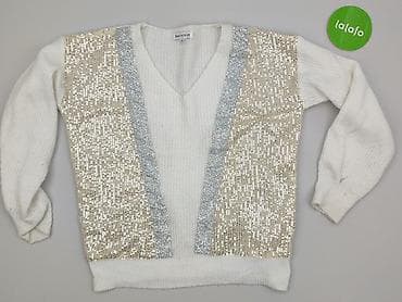 kombinezon cekiny: Sweter damski, rozmiar One size — 2