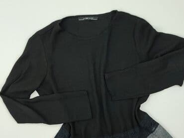 czarna bluzka koronkowa zara: Zara, Bluzka damska, rozmiar M — 1