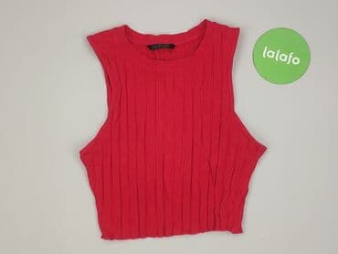 koszulka z długim rękawem w paski: Shein, Top damski, rozmiar S — 2