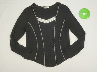 czarne bluzki w biale grochy: Kriss, Bluzka damska, S — 2