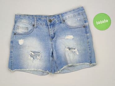 szorty postrzępione: Vintage Denim, Szorty damskie, rozmiar S — 2