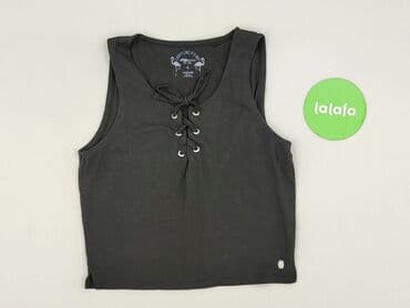 bluzki czarne z koronki: FB Sister, Top damski, rozmiar S — 2