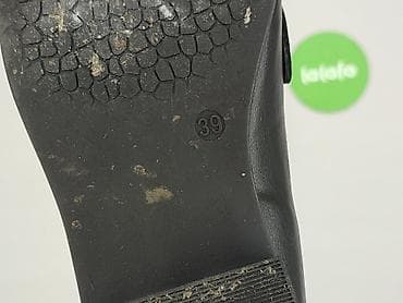 klapki hermes eobuwie: Damskie mokasyny Graceland - Kolor: czarny - Rozmiar: 39 (oznaczenie — 6