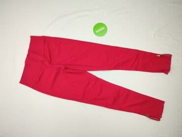 legginsy kolarki: Material trousers for women, size S (EU 36) — 2