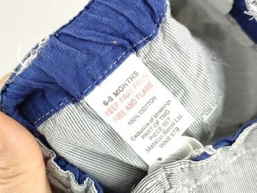 ccc kapcie inblu: Niemowlęce spodnie materiałowe, 6-9 miesięcy, 68-74 cm, stan - Bardzo dobry — 4
