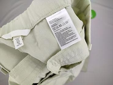 biale spodnie materialowe: H&M, Spodnie materiałowe damskie, rozmiar S — 6