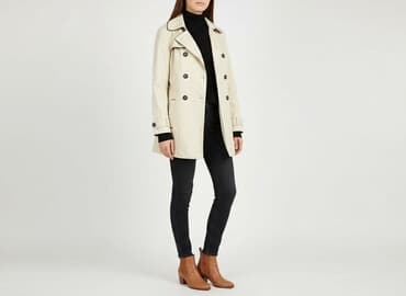 reserved kurtki przejściowe: Reserved, Trencz damski, rozmiar M — 7