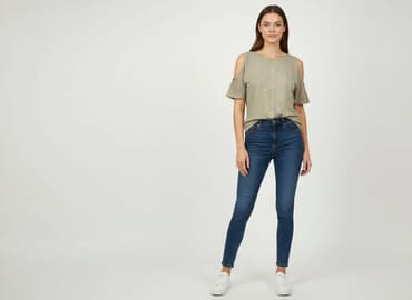 t shirty z rękawem do łokcia: T-shirt damski, rozmiar M — 1