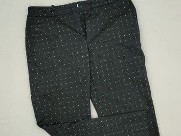 srebrne sukienki na imprezę: Zara, Material trousers for women, size M (EU 38) — 1