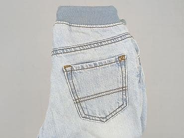 hm 3za2: Spodnie jeansowe, H&M, 9-12 miesięcy, stan - Bardzo dobry — 5