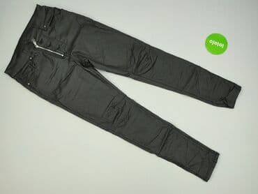 dżinsy bootcut: Spodnie materiałowe damskie, rozmiar M — 2