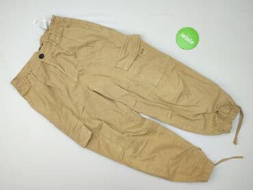 białe cargo bershka: Bershka, Spodnie cargo damskie, rozmiar M — 2