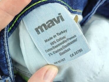 woskowane legginsy z wysokim stanem zara: Mavi, Jeansy damskie, rozmiar L — 4