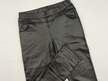 Legginsy: Legginsy Ze skóry ekologicznej damskie, rozmiar One size