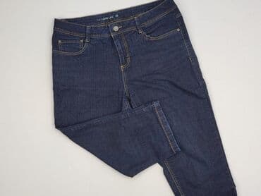 jeansy balloon pull and bear: Spodnie 3/4 damskie, rozmiar L — 1