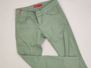 zielone jeansy: Jeansy damskie, rozmiar One size — 1