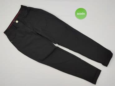 czarne szerokie jeansy: Jeansy damskie, rozmiar M — 2