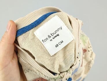pajacyk niemowlęcy lidl: Bluza, Fox&Bunny, 3-6 miesięcy, stan - Dobry — 4