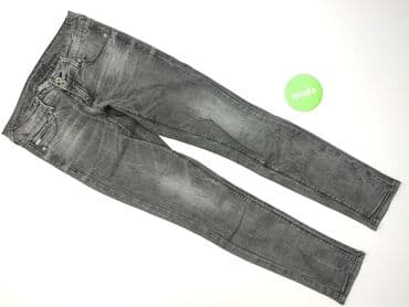 legginsy woskowane push up: Jeansy damskie, S — 3