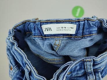 spodnie pull and bear: Spodnie jeansowe, Zara, 13 lat, 164, stan - Bardzo dobry — 5