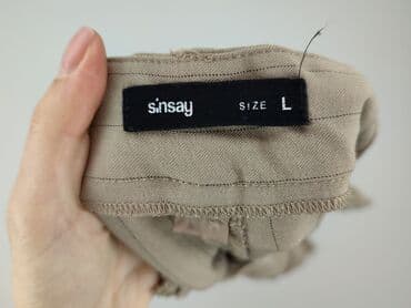 bluzki rękaw 3 4 sinsay: Sinsay, Spodnie materiałowe damskie, rozmiar L — 4