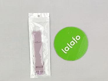 opaski na oczy: Pasek silikonowy do smartwatcha – kolor jasny fiolet (Light Purple) — 2